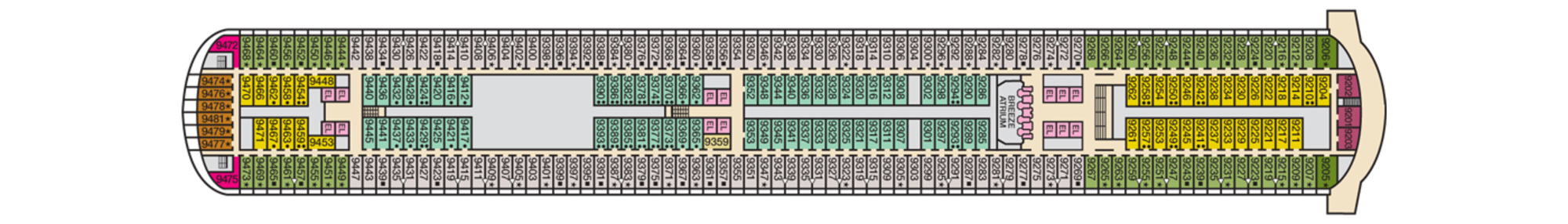 Deck 9 plan